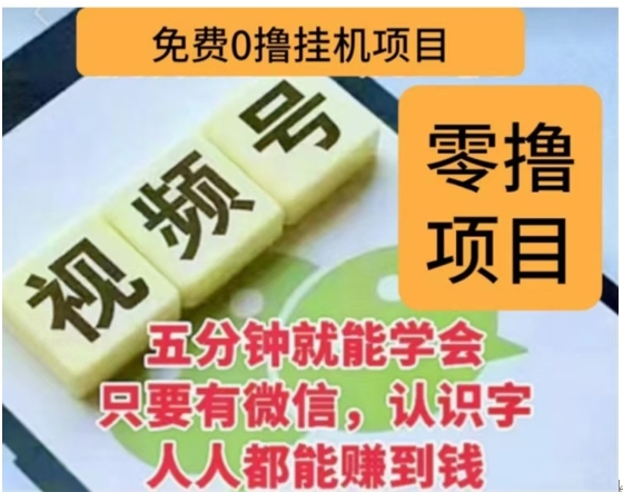 微信视频号挂机零成本撸米项目，单号一天收益多米，帐号越多收益就越高！-青简副业网