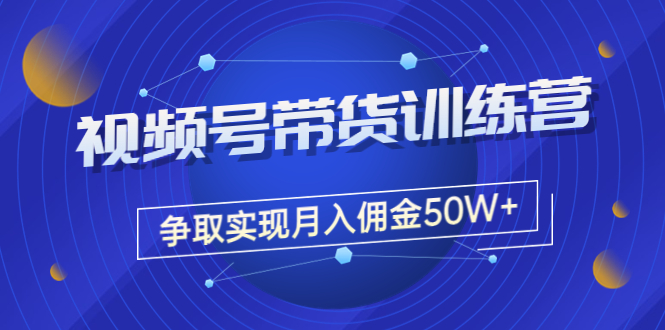 【副业项目3707期】视频号直播带货教程，教你如何实现月入佣金50W+（课程+资料+工具）-青简副业网