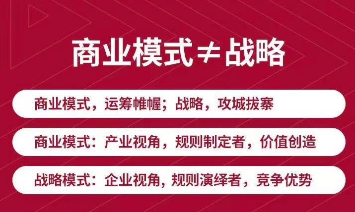 【副业项目3708期】《新商业模式与利润增长》好的商业模式让你持续赚钱 实战+落地+系统课程-青简副业网