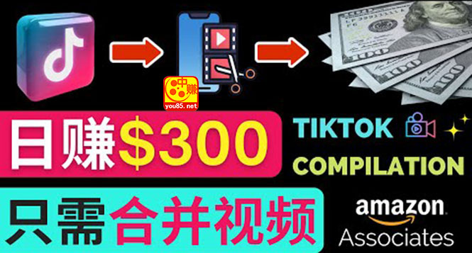 【副业项目3813期】搬运Tiktok短视频到Youtube赚钱，只需下载，合并视频，日赚300美元-青简副业网