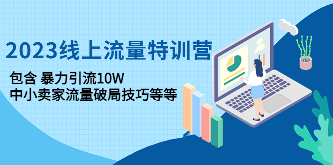 【副业项目4809期】2023线上流量特训营：包含暴力引流10W+中小卖家流量破局技巧等等-青简副业网