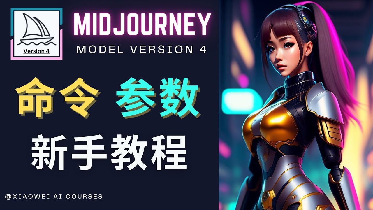 【副业项目5078期】Midjourney新手入门教程，轻松创作顶级图像，命令参数-新手教程-青简副业网