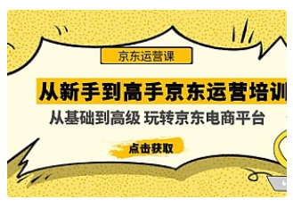【副业项目5010期】从新手到高手京东运营培训：从基础到高级 玩转京东电商平台-青简副业网