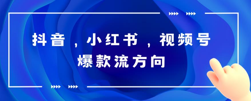 【副业项目6104期】抖音，小红书，视频号爆款流视频制作，简单制作掌握流量密码-青简副业网