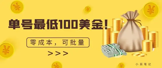 【副业项目7144期】单号最低100美金，零成本，小白无脑操作-青简副业网
