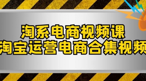 【副业项目8013期】淘系-电商视频课，淘宝运营电商合集视频-青简副业网