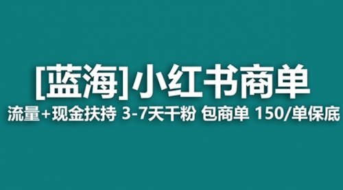 【副业项目8509期】最强蓝海项目，小红书商单！长期稳定，7天变现-青简副业网