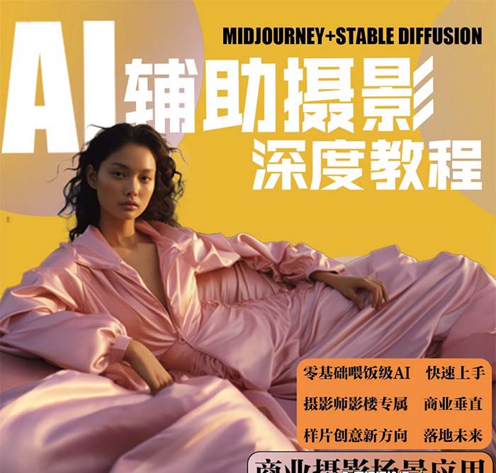 【副业8814期】2024年AI辅助摄影人工智能商业应用摄影课程（37节课）-青简副业网