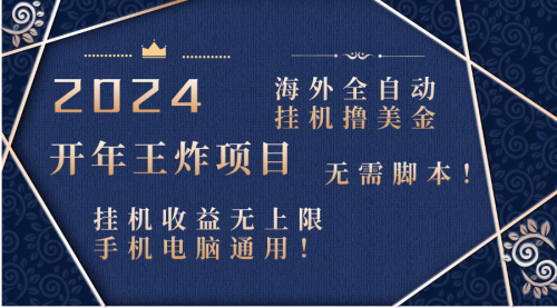 【副业项目8620期】2024海外撸美金项目！手机电脑均可-青简副业网