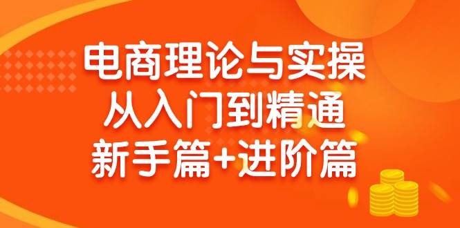 电商理论与实操从入门到精通 新手篇+进阶篇-青简副业网