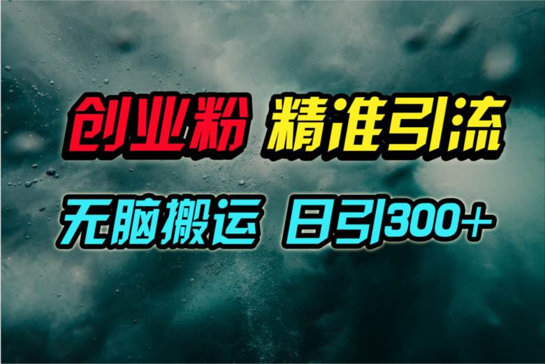 视频号纯搬运日引300+创业粉教程！-青简副业网