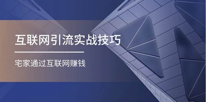 互联网引流实操技巧(适合微商，吸引宝妈)，宅家通过互联网赚钱（17节）-青简副业网