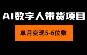 2024年Ai数字人带货,小白就可以轻松上手,真正实现月入过万的项目-青简副业网