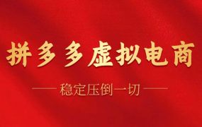 拼多多虚拟电商，单人操作10家店，单店日盈利100+-青简副业网